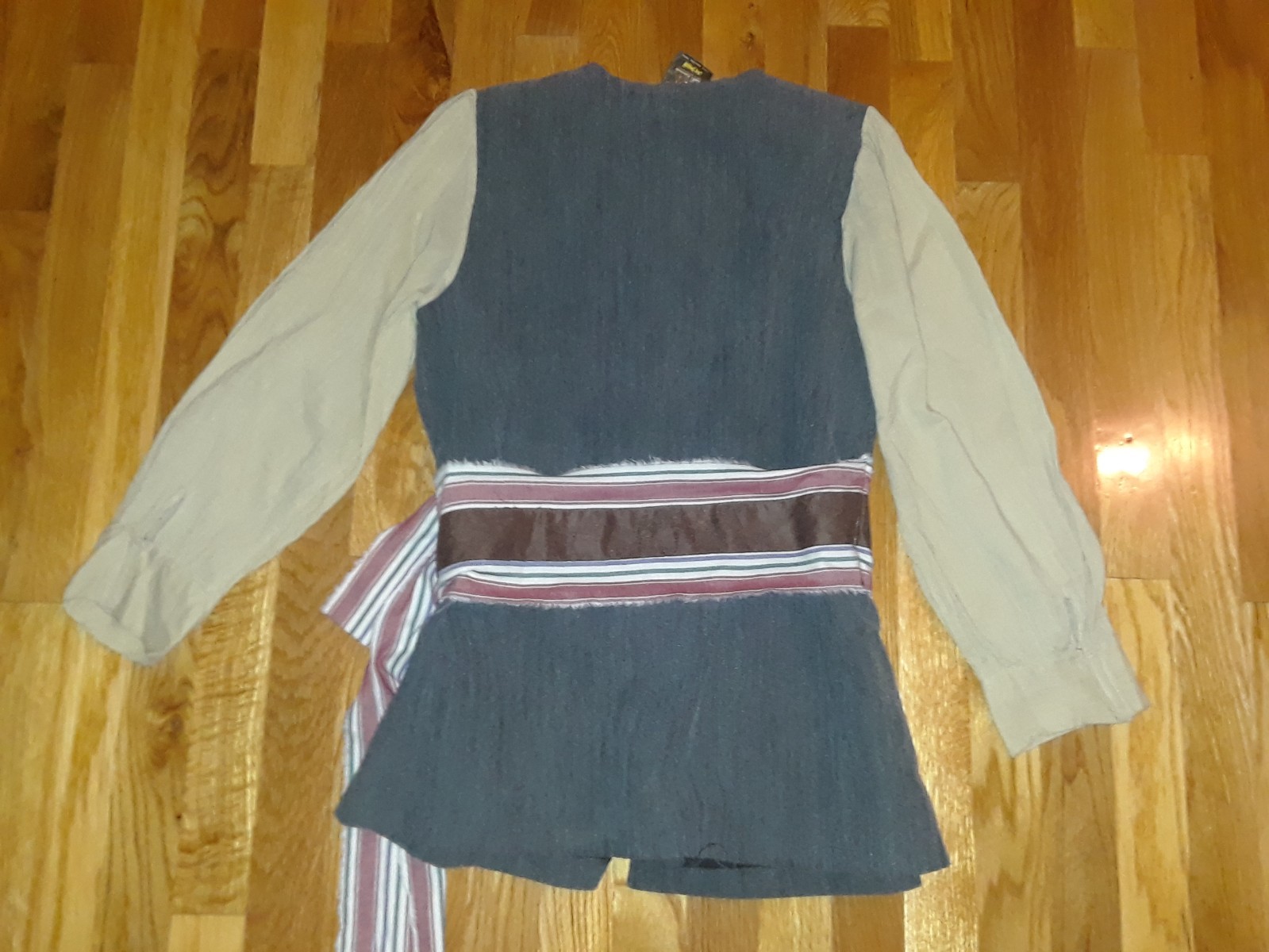 Disney Store Pirates of the Caribbean Jack Sparrow Tunic Costume Size 10/12