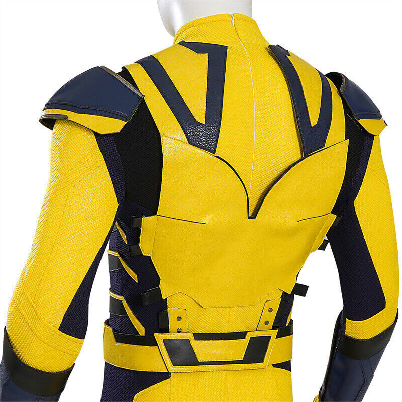 Deadpool 3 Wolverine James Howlett Logan Mens Bodysuit Cosplay Costume Halloween
