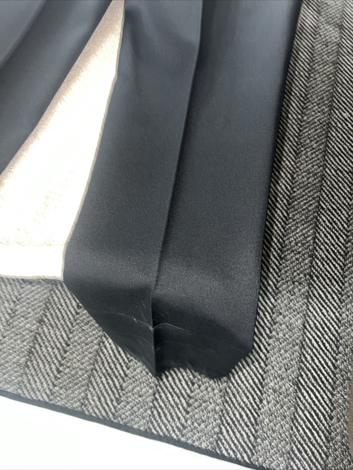 Marching Band Black Bibbers Demoulin Dry Clean Only 100% Polyester 25” Inseam