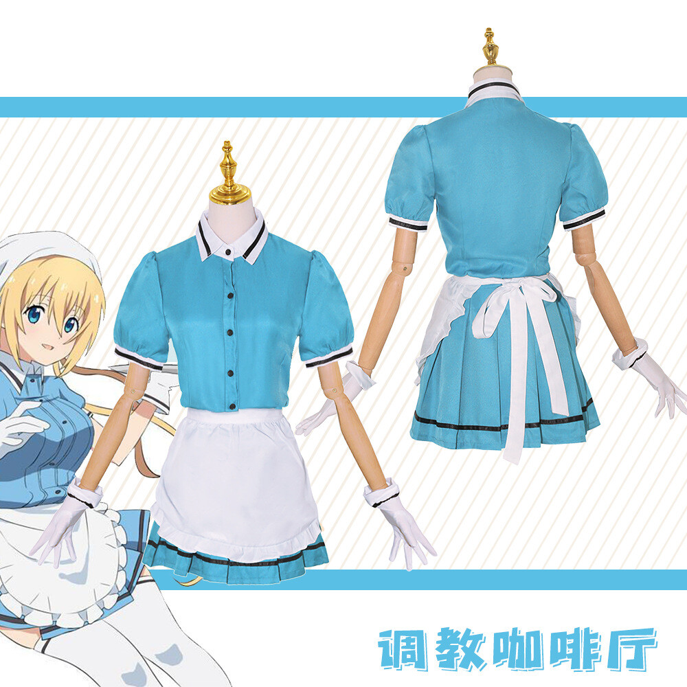 Cosplay Blend S Maika Sakuranomiya Kaho Hinata Mafuyu Hoshikawa Maid Dress Suits