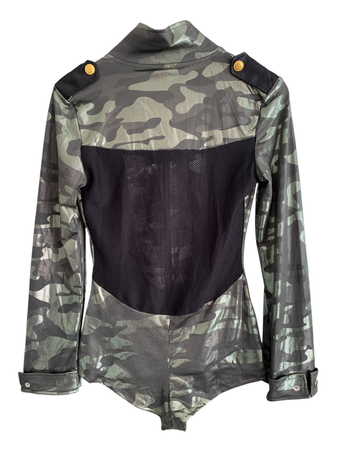 Forplay Army Cadet Military Costume Camo Sexy NWT Size S/M Womens