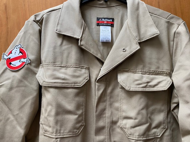 Ghostbusters HI QUALITY Authentic FR Jumpsuit Coverall Cosplay Costume Outfit