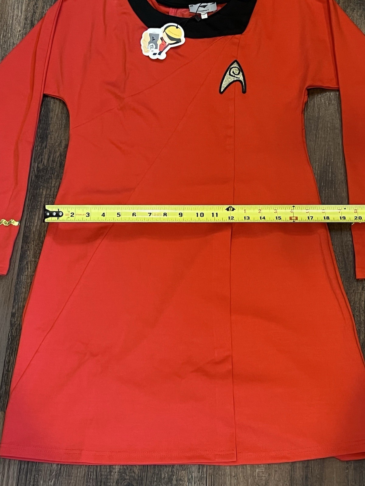 NWT Cosermart Cosplay Star Trek Uhura Female Uniform Original Series Dress 2XL