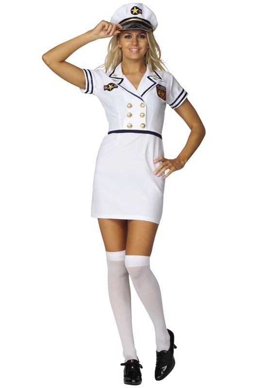 RG Costumes 81641-S Small Ava Navy Adult Costume