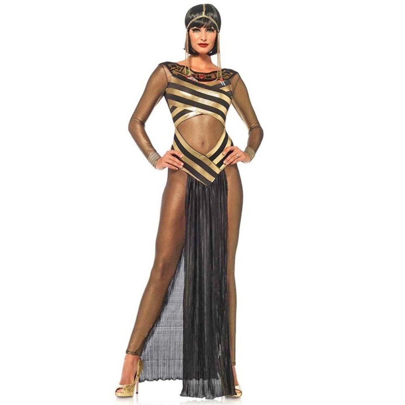 Plus Nile Queen Costume Womens Sizes 1x 2x Halloween Cosplay Roleplay