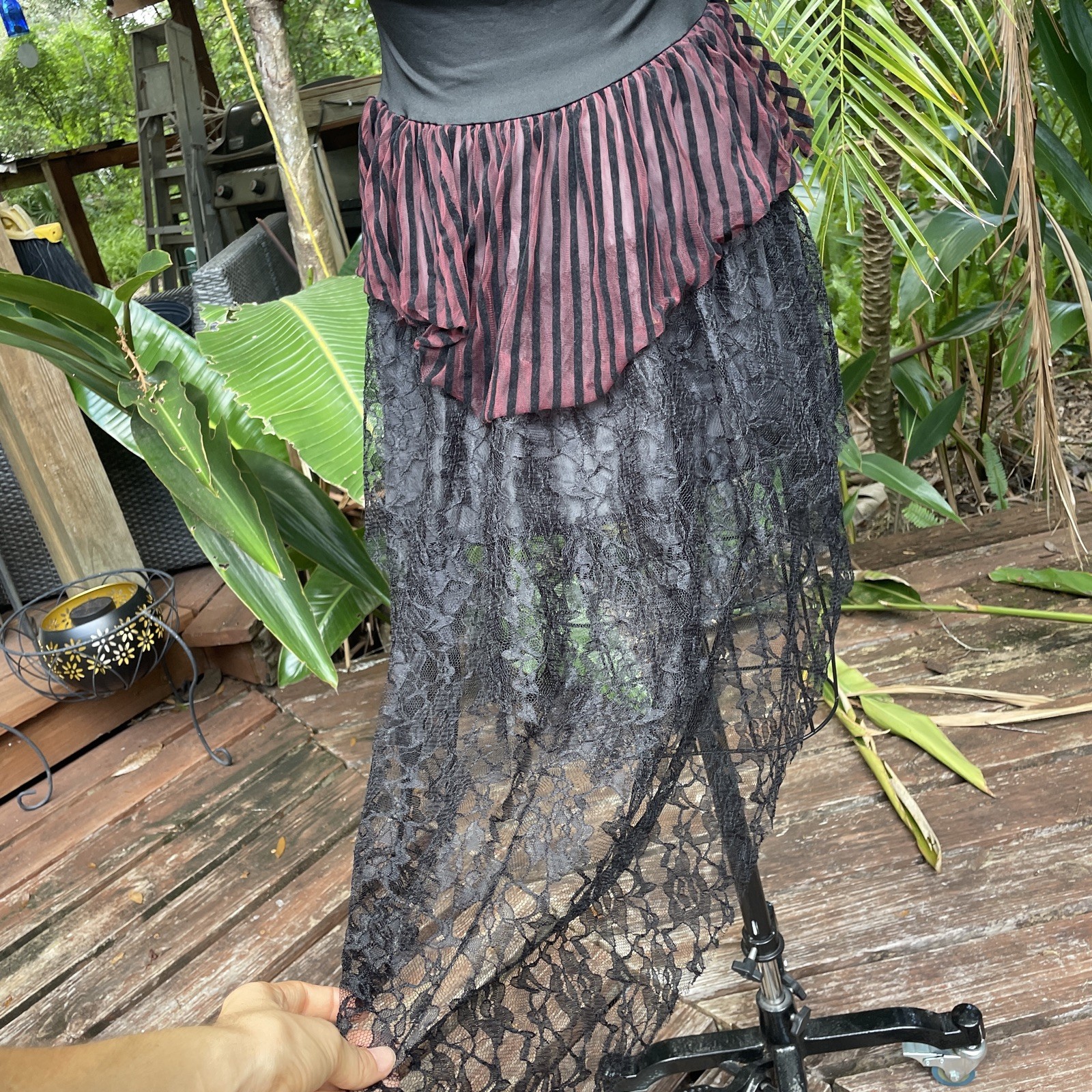 Spirit Lady Of The Seas Adult Womans Pirate Halloween Costume Sz M DRESS ONLY