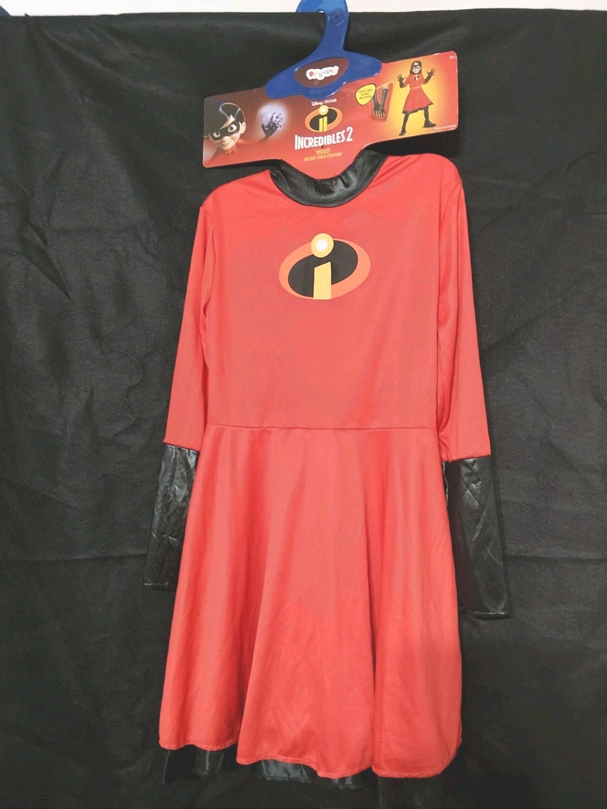 Violet Disney Pixar Incredibles 2 Fancy Dress Up Halloween Child Costume Size M
