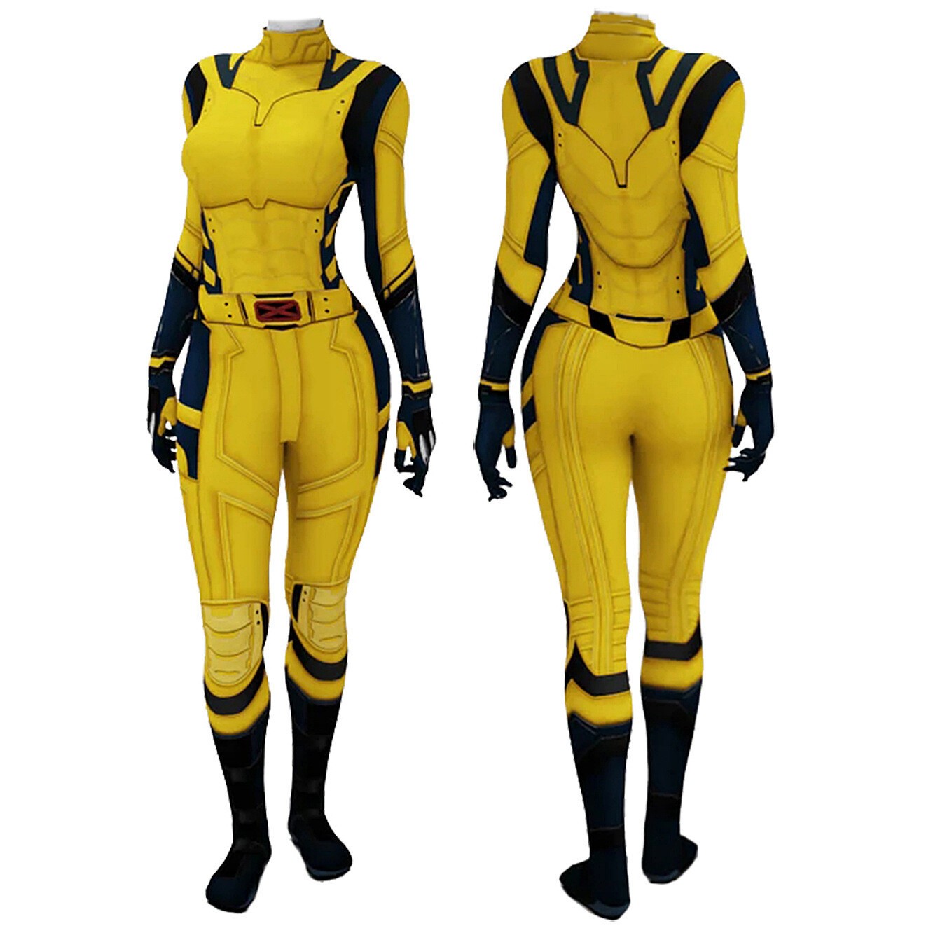 Deadpool 3 Wolverine Women Cosplay Jumpsuit Costume Adult Kid Bodysuit Halloween