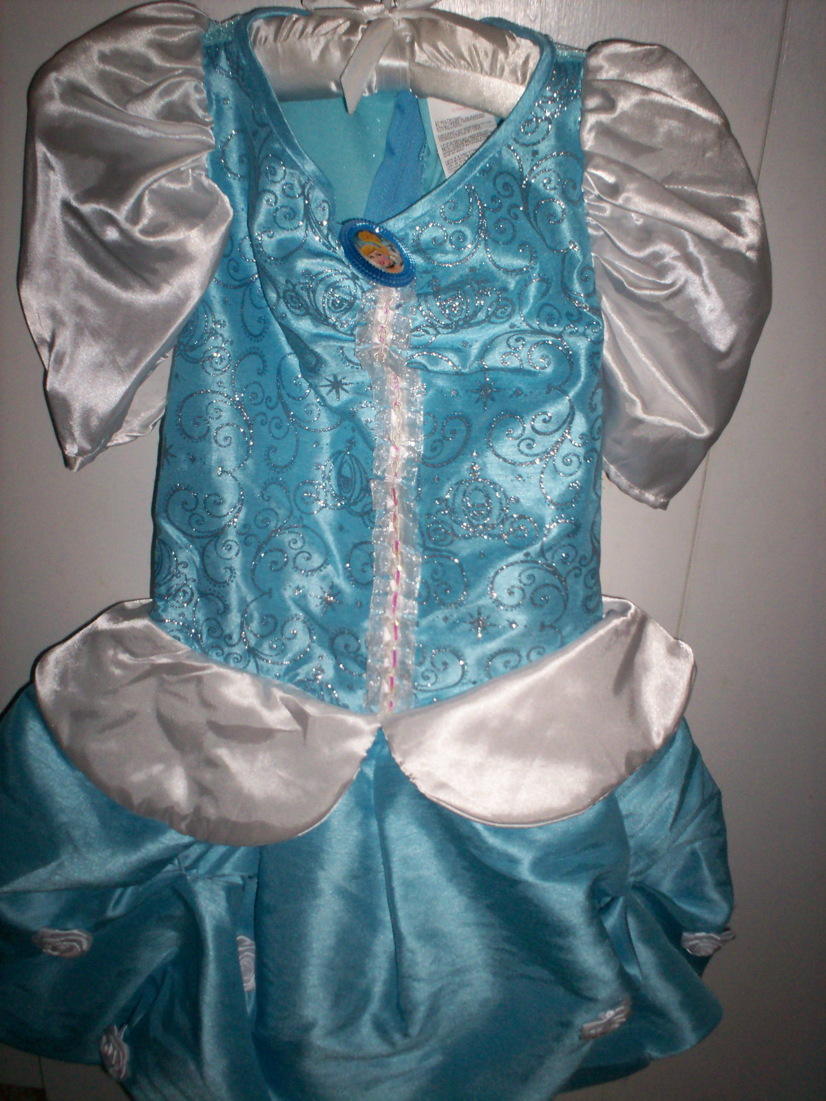 CINDERELLA Couture Balloon Skirt Disguise Dress Up EXCLUSIVE Costume Medium