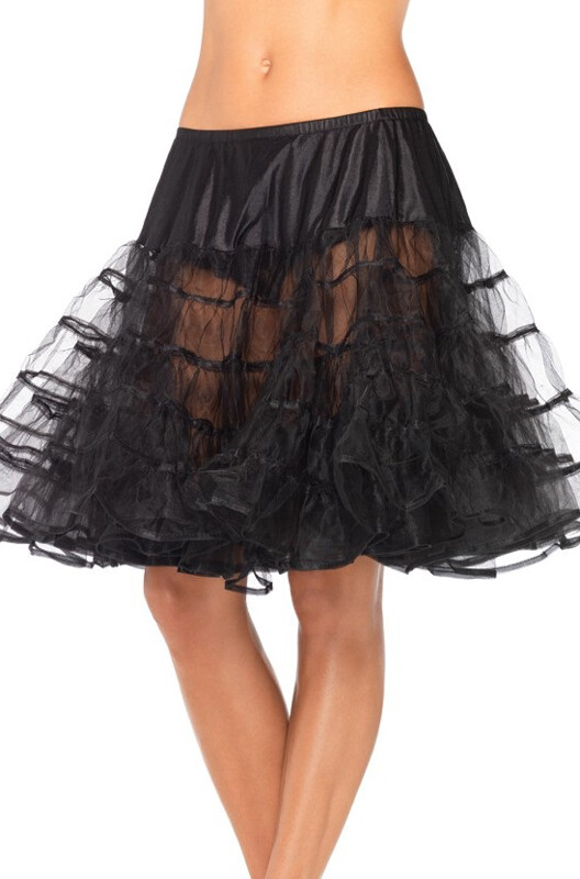Brand New Knee-Length Petticoat Shimmer OrganzaCostume Accessory