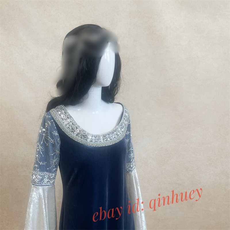 The Lord of the Rings Evenstar Arwen Cosplay Dress Costume Adult