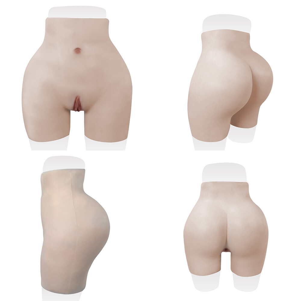 KnowU Silicone Panty Vagina Underwear Hip Up Thicken Hip For Transgender Cosplay