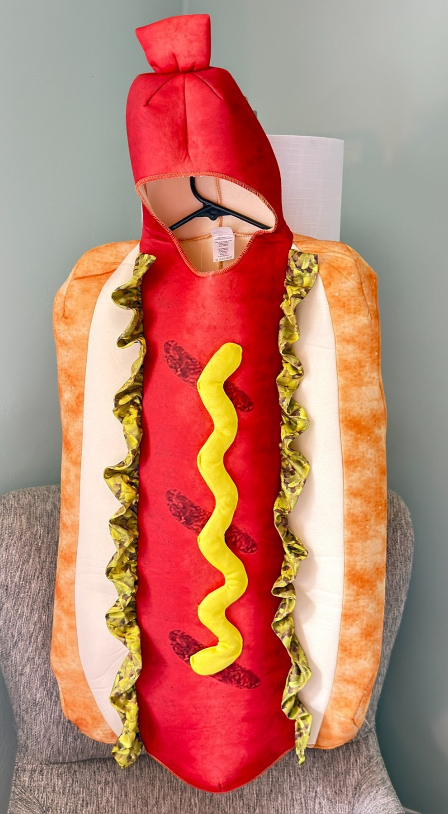 Spirit Halloween Adult Hot Dog Costume One Size Funny Food Halloween Party