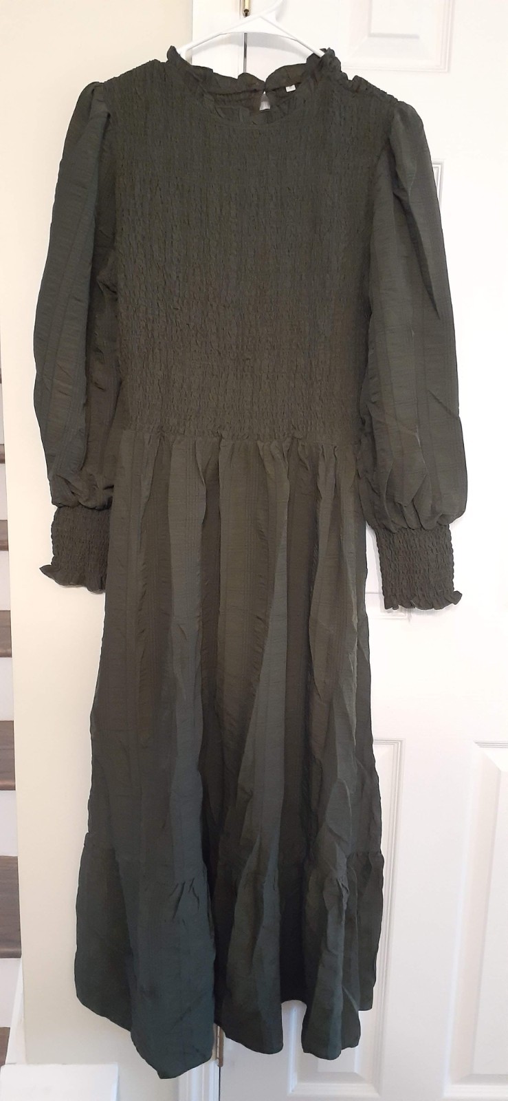 GREEN COSPLAY DRESS RENAISSANCE WOOD FAIRY ELF SCOTTISH FESTIVAL