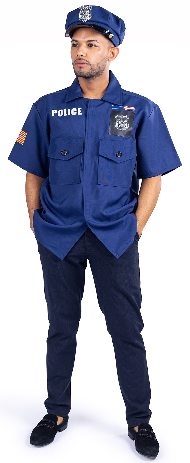 Adult Police Officer Costume By Dress Up America
