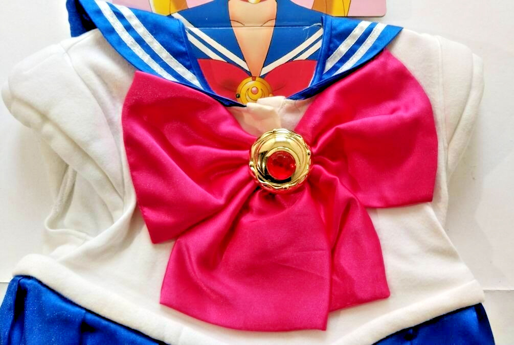 2001 BANDAI Official Vintage Rare SAILOR MOON Costume Cosplay Kids DDP