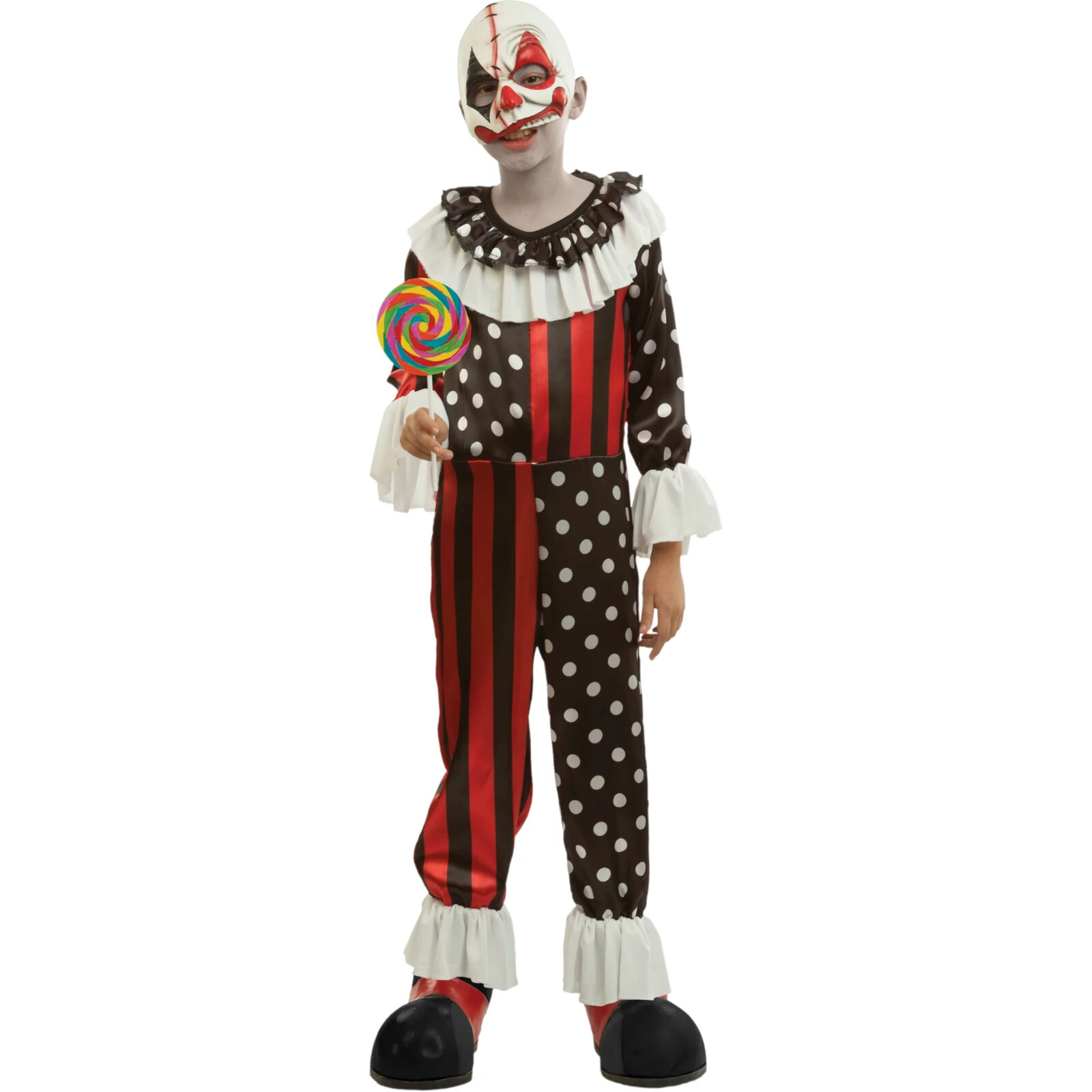 Ghoulish Productions Kids Scary Carnival Costume 8-10Y Creepy Halloween