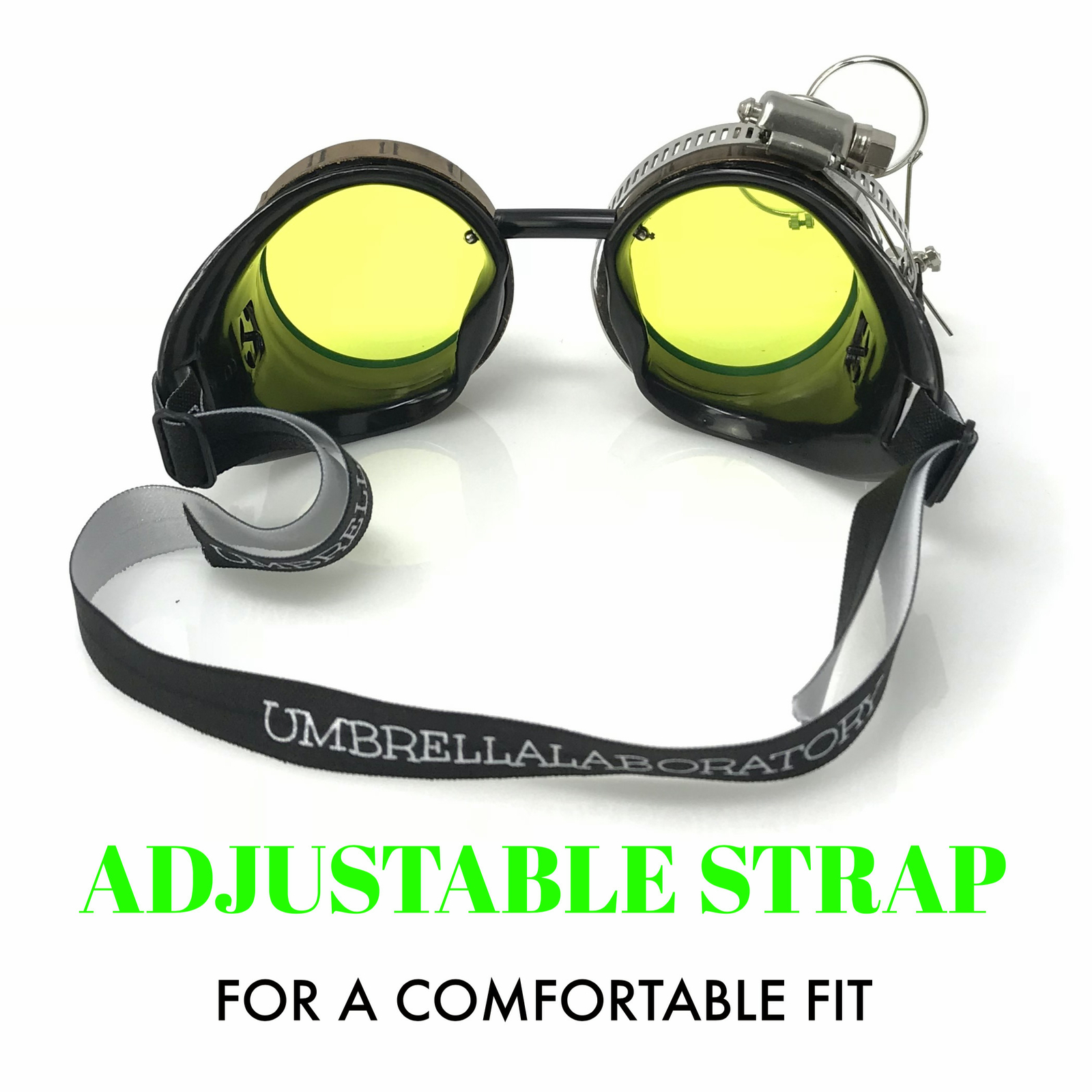 Steampunk Mad Scientist costume goggles accessories cosplay goth punk Mad Max