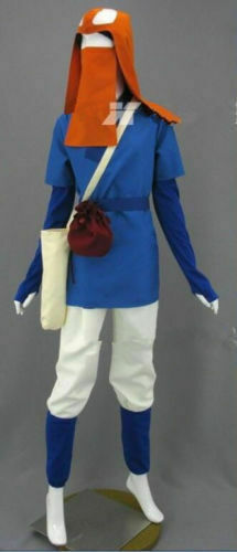 New Japan Anime Miyazaki Hayao Princess Mononoke – Ashitaka Cosplay Costume&