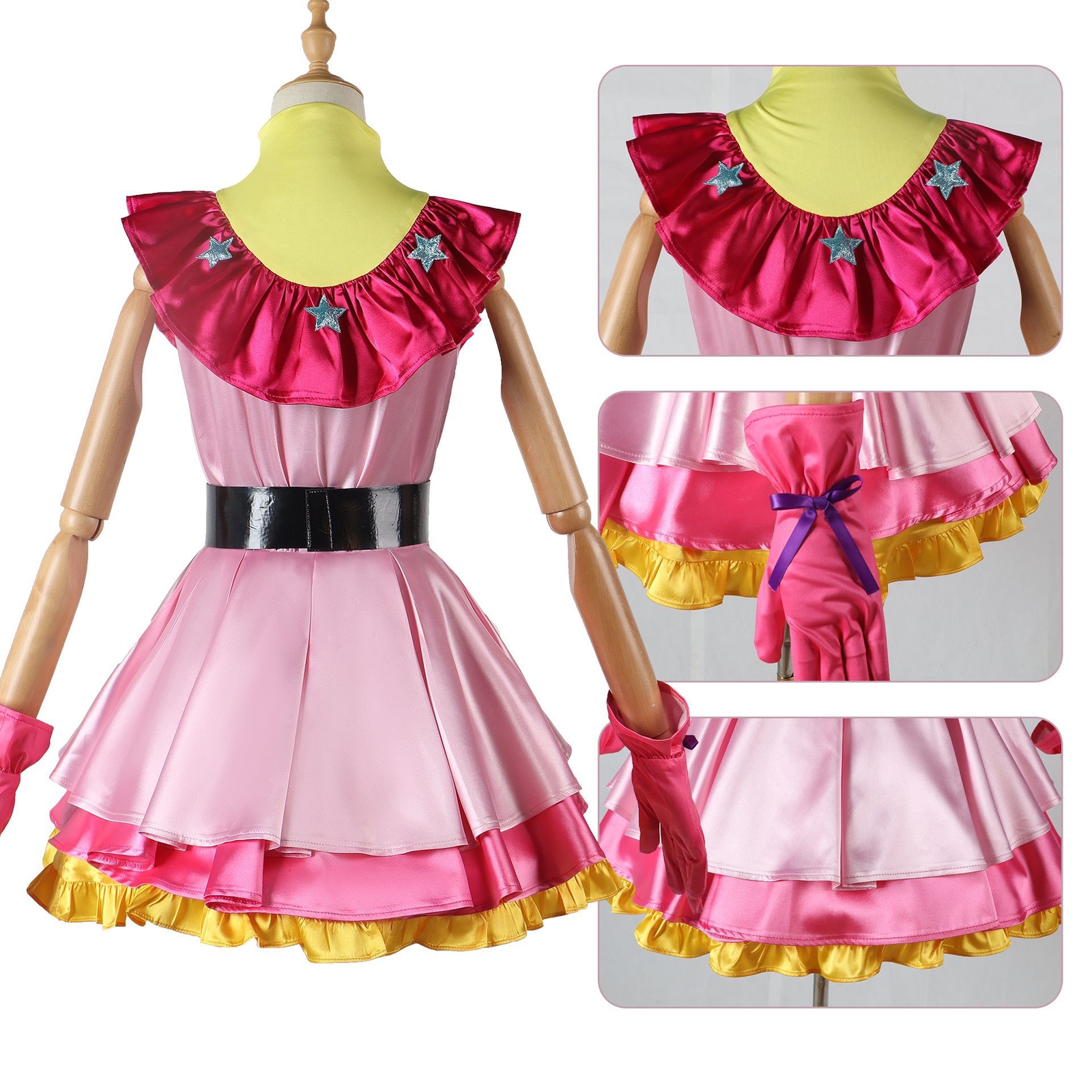 Oshi no Ko Ai Hoshino Wigs Cosplay Costume Halloween Carnival Suits Fancy Dress