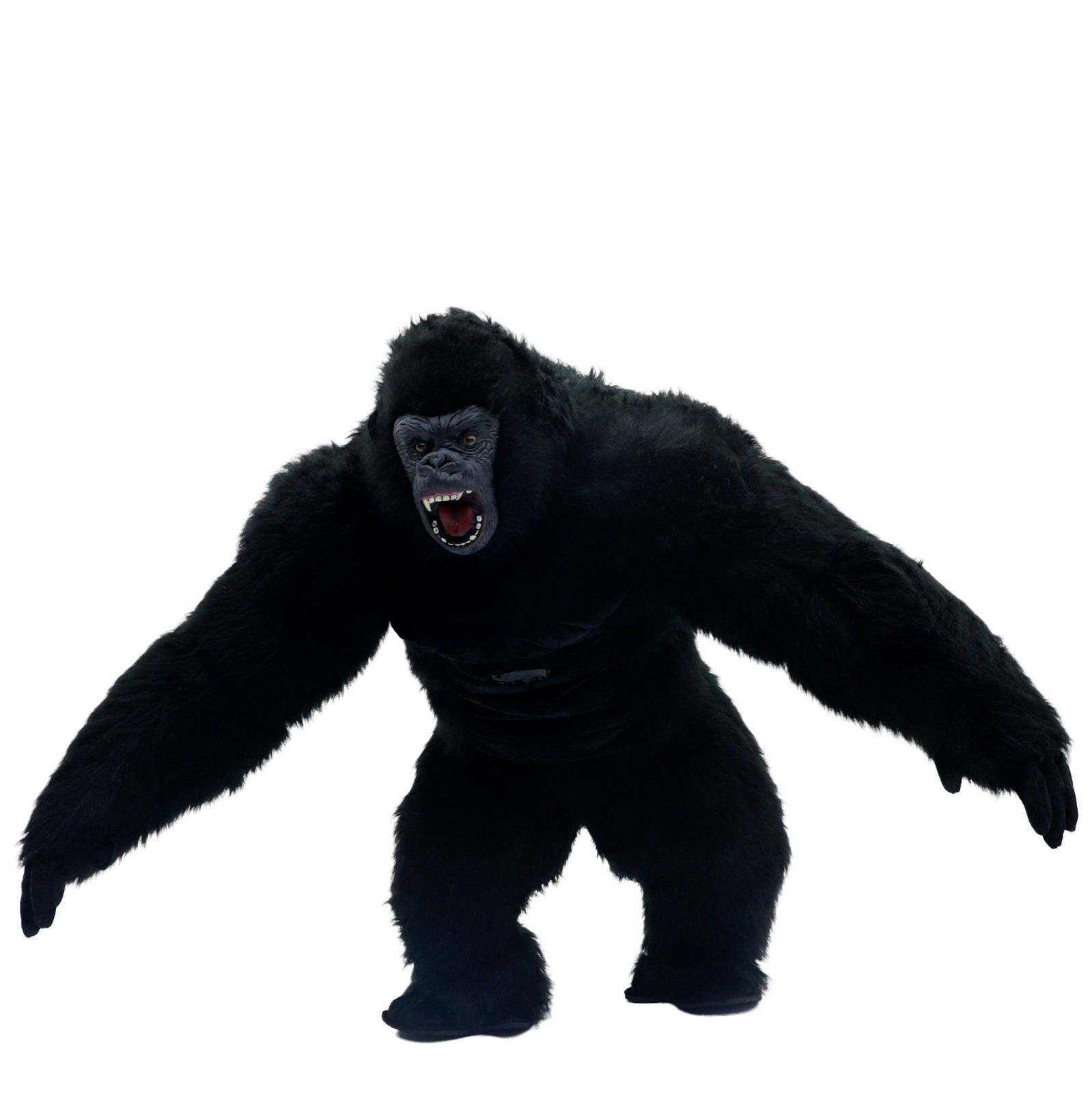 Giant Gorilla King Kong Inflatable Costume Adult Halloween Cosplay Party Outfit
