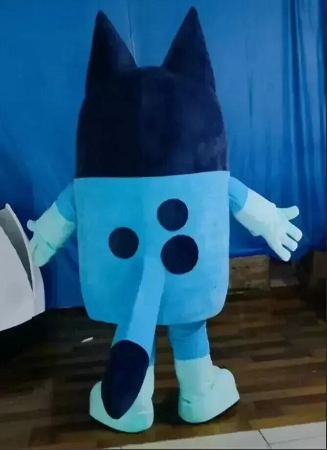 A The Dog Mascot Costume Adult Cartoon Character Outfit Attractive Suit Plan