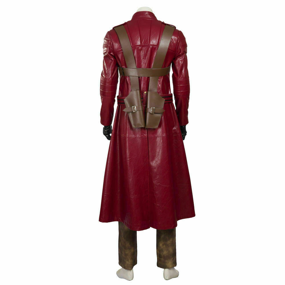 Details about Devil May Cry 3 Dante Cosplay Costume Leather Outfit (no pants) *