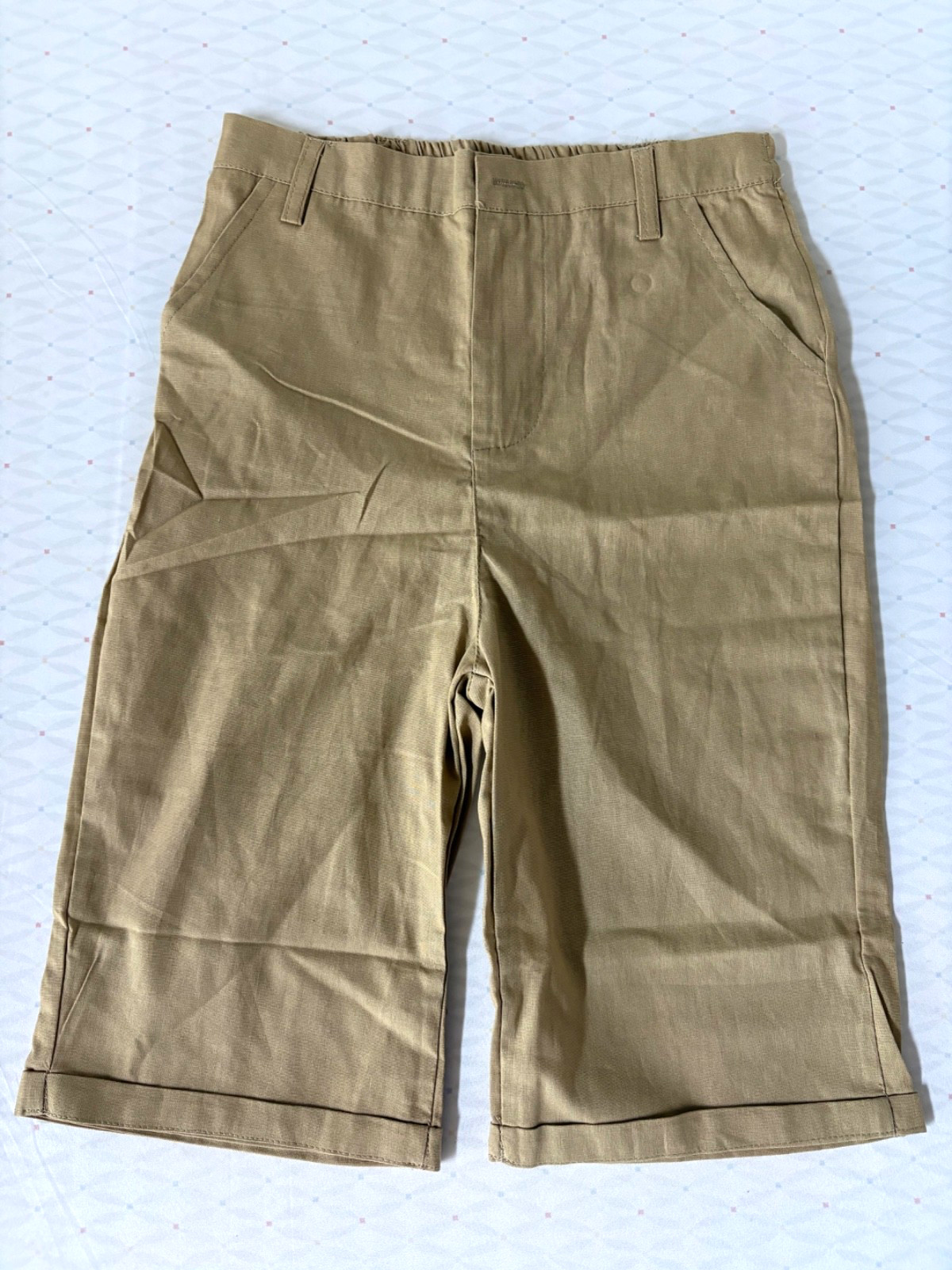 Kids Safari Guide ZooKeeper Costume Unisex Age 7-9 Beige Cotton Blend Pockets