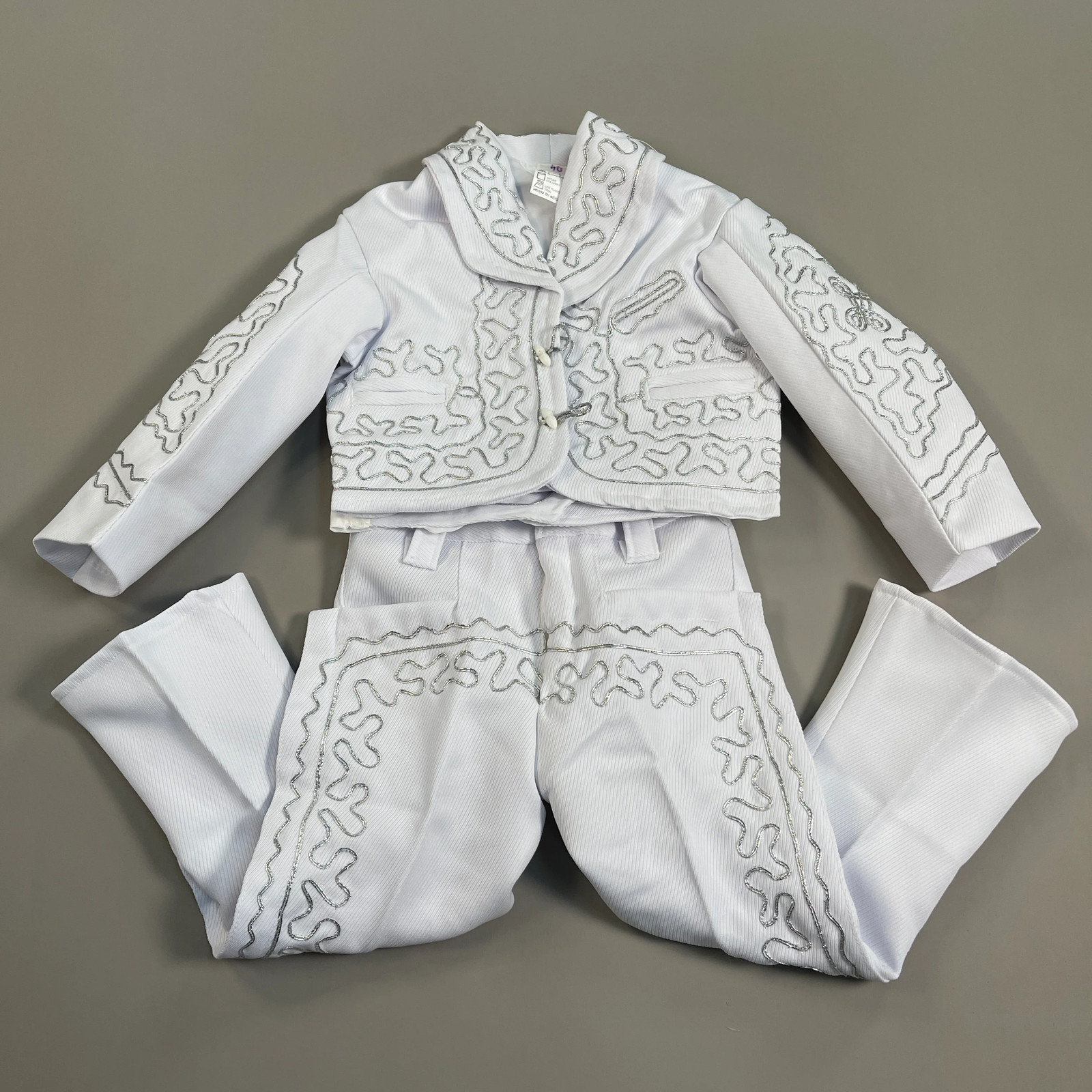 Mexican Mariachi Charro 3 Piece Suit Outfit Mayo Fiesta Dance Costume Youth Sz 4