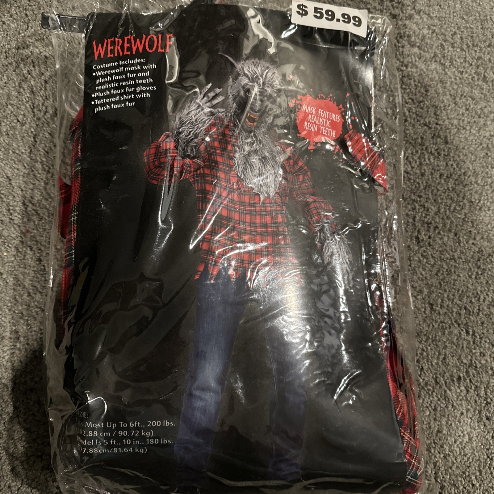 Werewolf Adult Costume