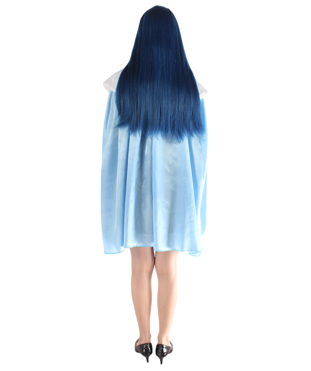 Adult Women’s Dress Blue Cape Cosplay Viking Vixen Sexy Warrior Costume HC-299