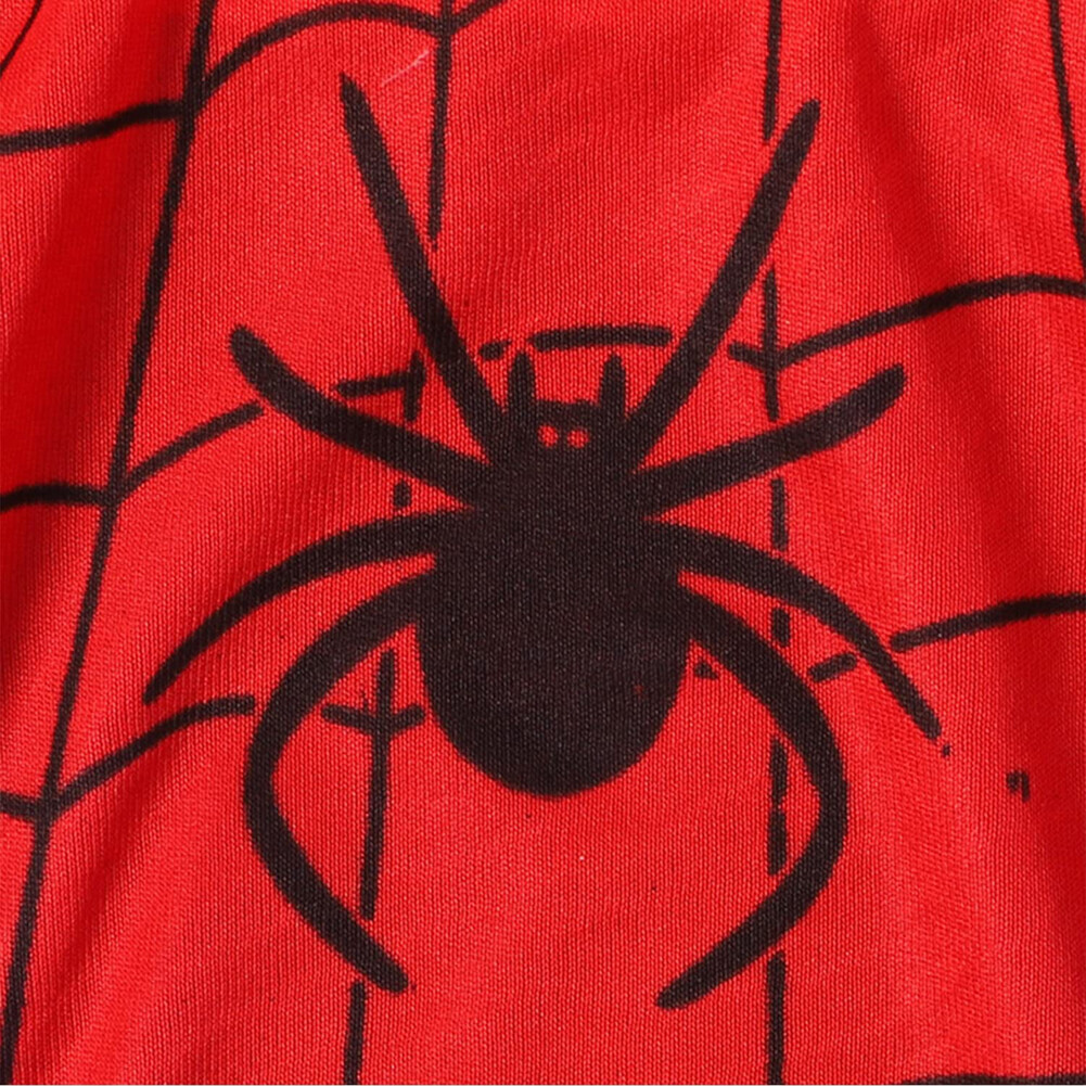 Kids Boys Spiderman Fancy Dress Party Jumpsuit Cosplay Costume Bodysuit 3-7 Age