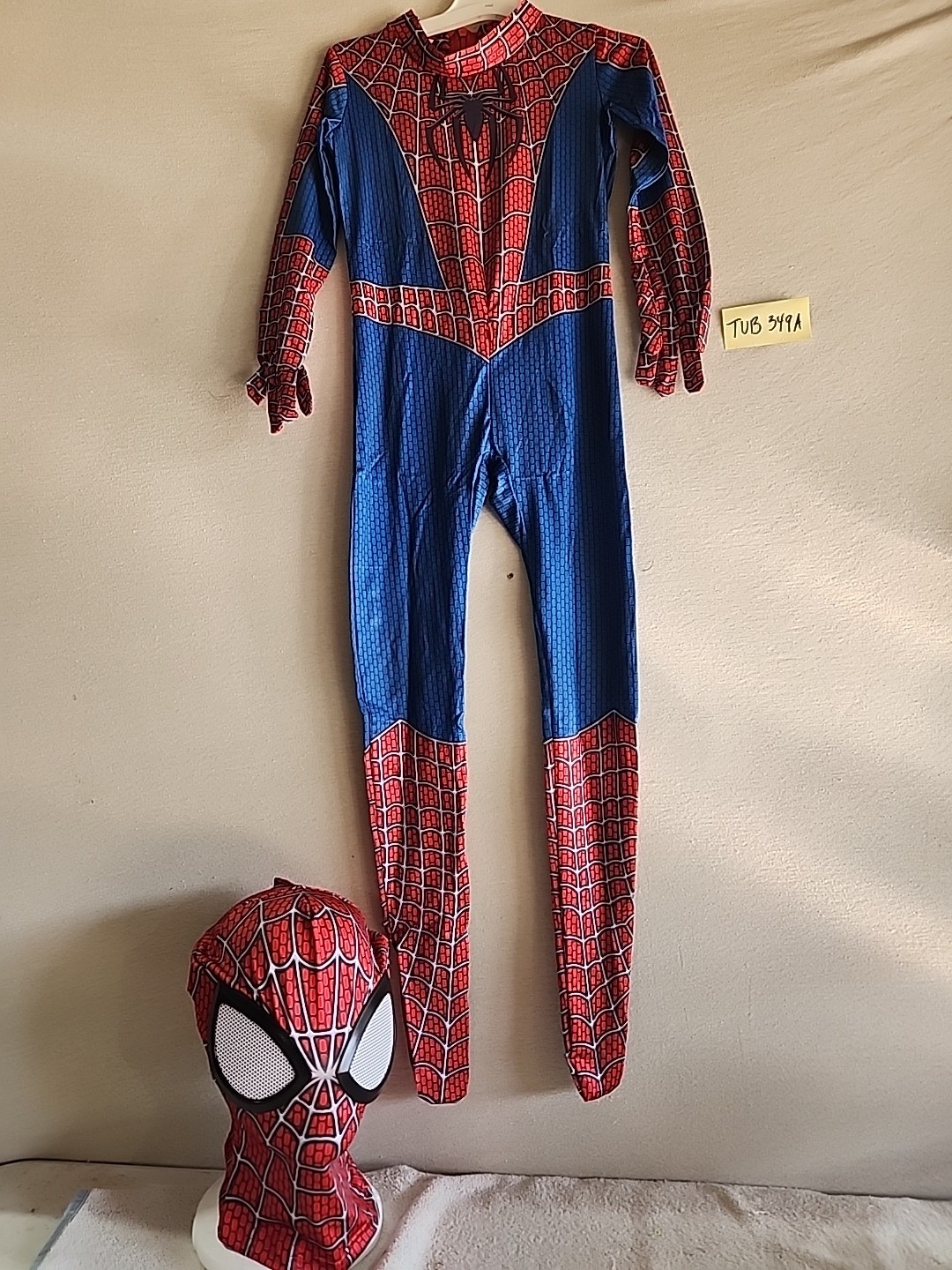 Superhero Spiderman Cosplay Costume Suit Bodysuit for Kids Boys Size XS 3-4 Year