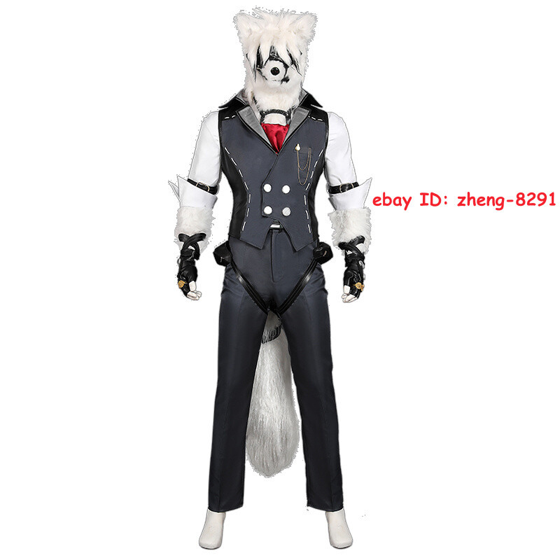 Game Zenless Zone Zero Von Lycaon Halloween Costume Outfit Men’s Uniform Suit