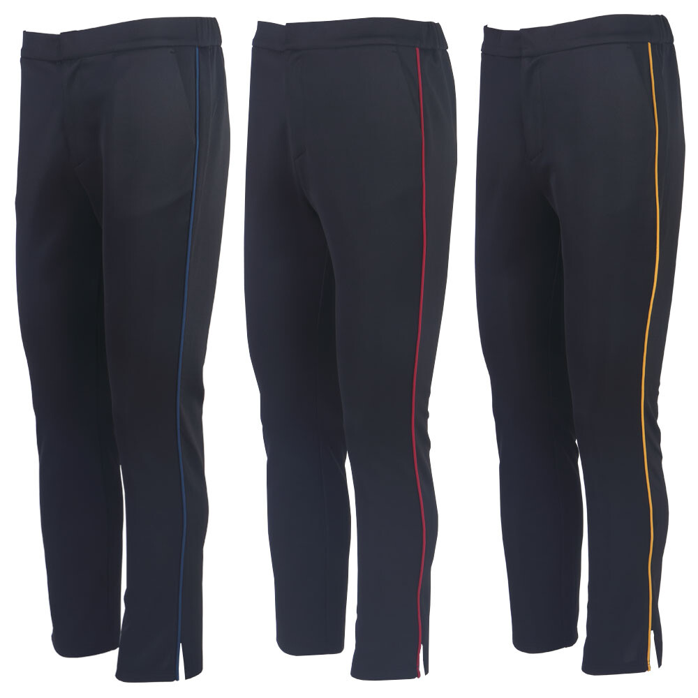 For Picard 2 Men Trousers Cosplay Starfleet Red Gold Blue Stripes Pants Costumes
