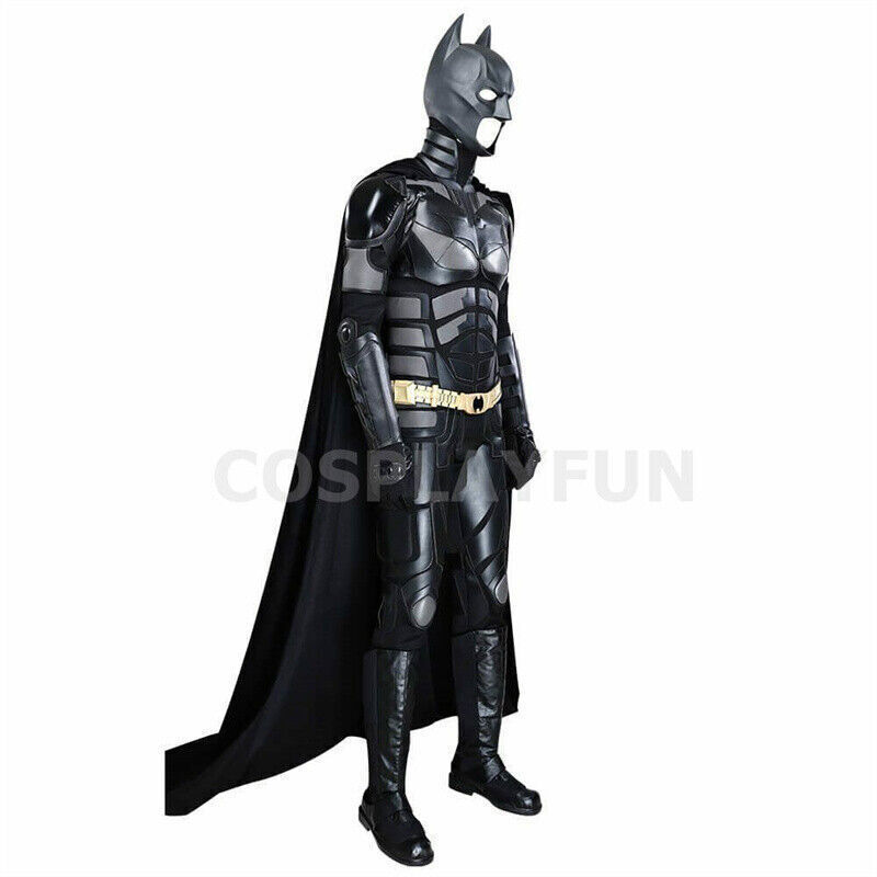Batman Bruce Wayne Cosplay Costume Outfit The Dark Knight Halloween Adult Suit