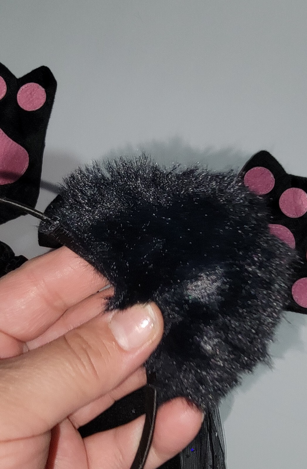 Kid’s Girl’s Glitter Kitty Cat Costume Accessories Kid’s one size fits most