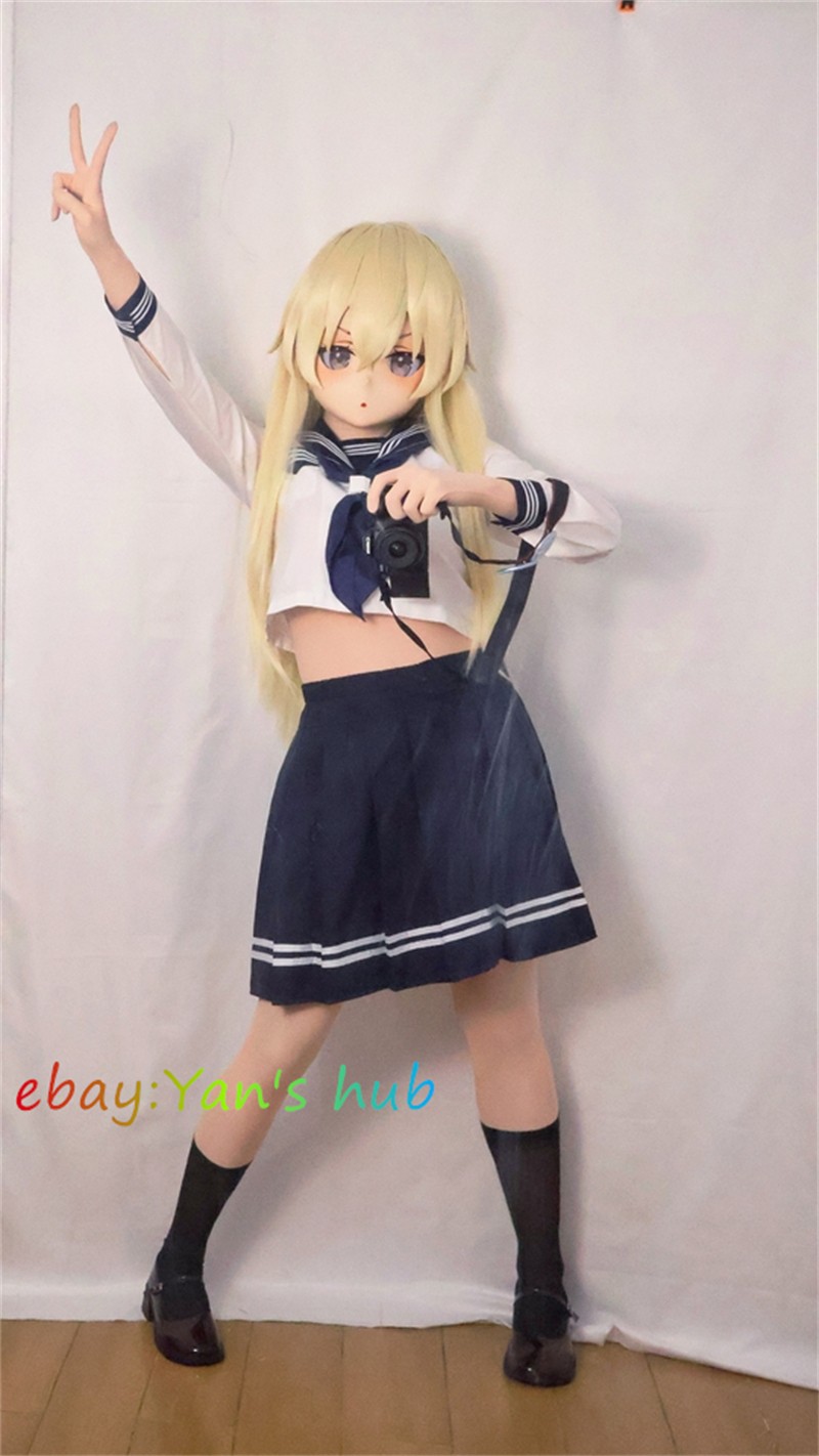 Pre-sale Shimakaze Kigurumi Head Shell Hard Wig Cosplay Prop