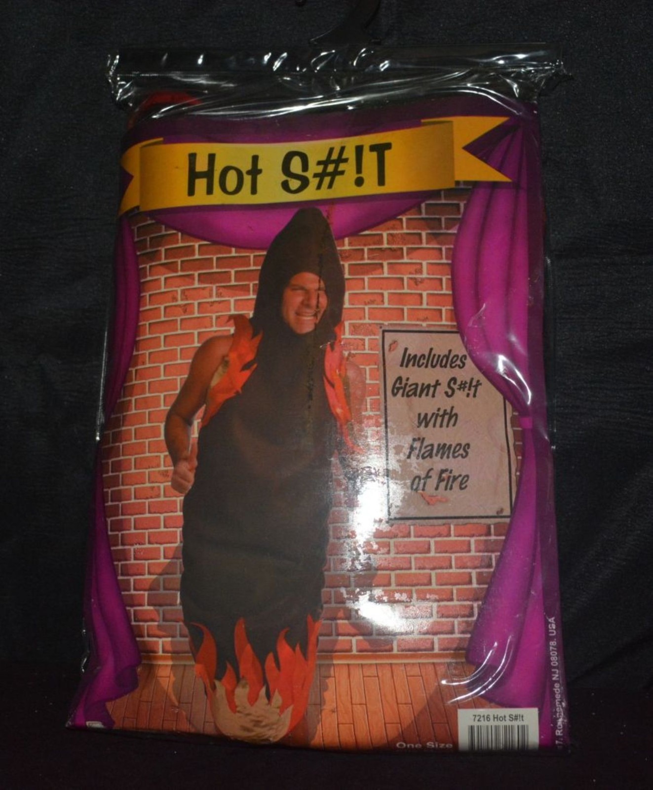 ADULT Halloween costume – HOT S#!T – used once- one size fits all