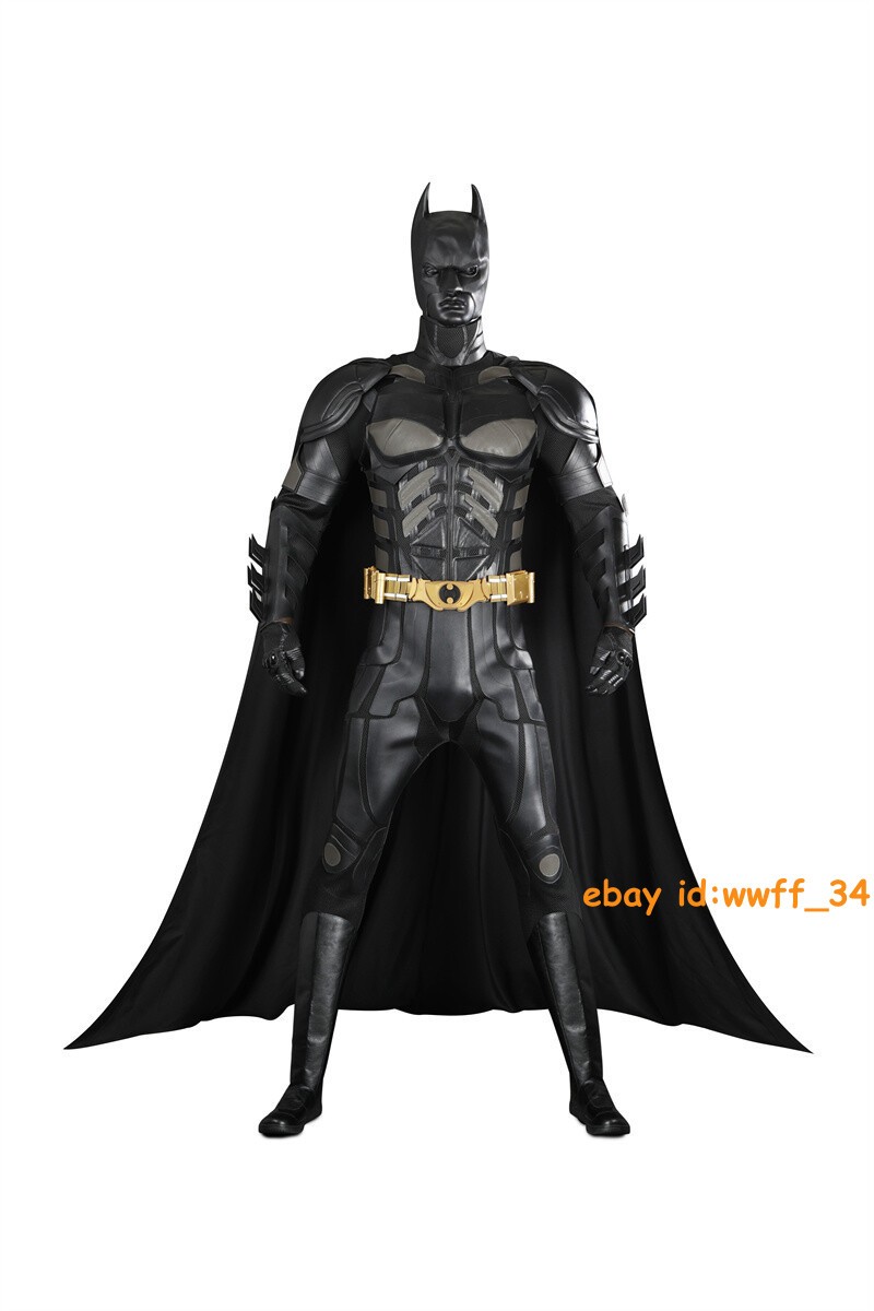 Batman The Dark Knight Bruce Wayne Batman Cosplay Costume Outfits Full Set