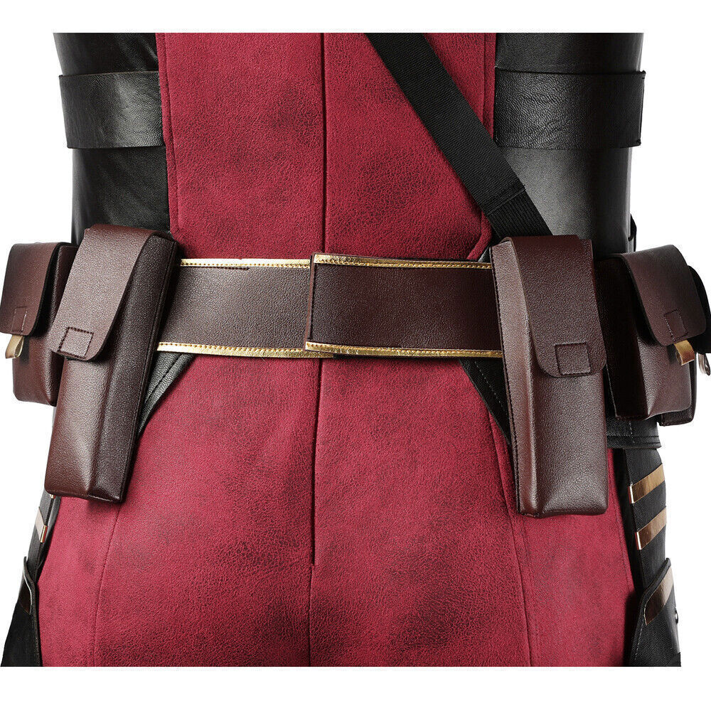 Deadpool 3 Wade Wilson Outfits Cosplay Costume Jumpsuit Mask Full Suits Custom