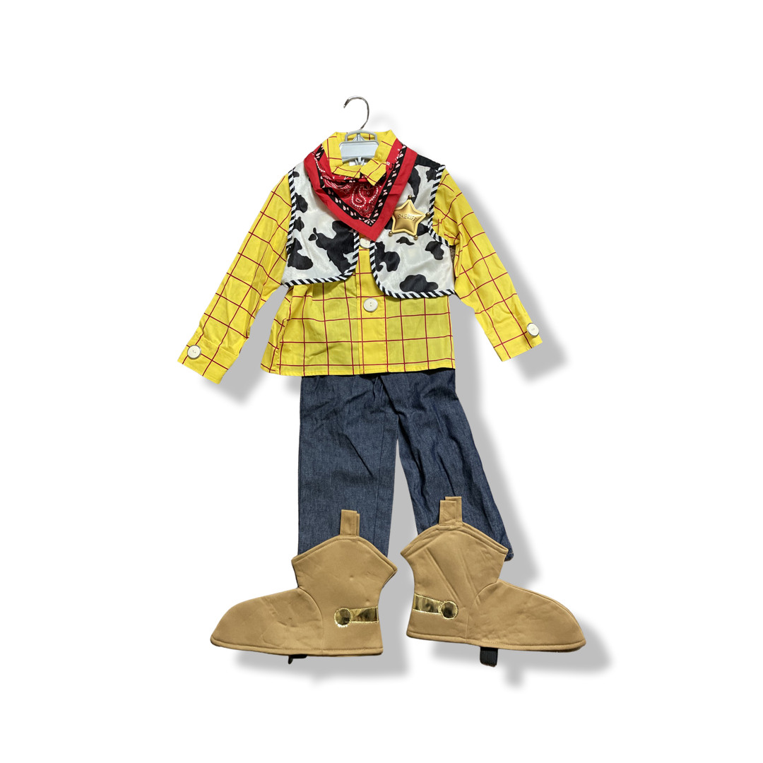 Disney Pixar Woody Toy Story costume for Kids (size 4) up to 104 cm