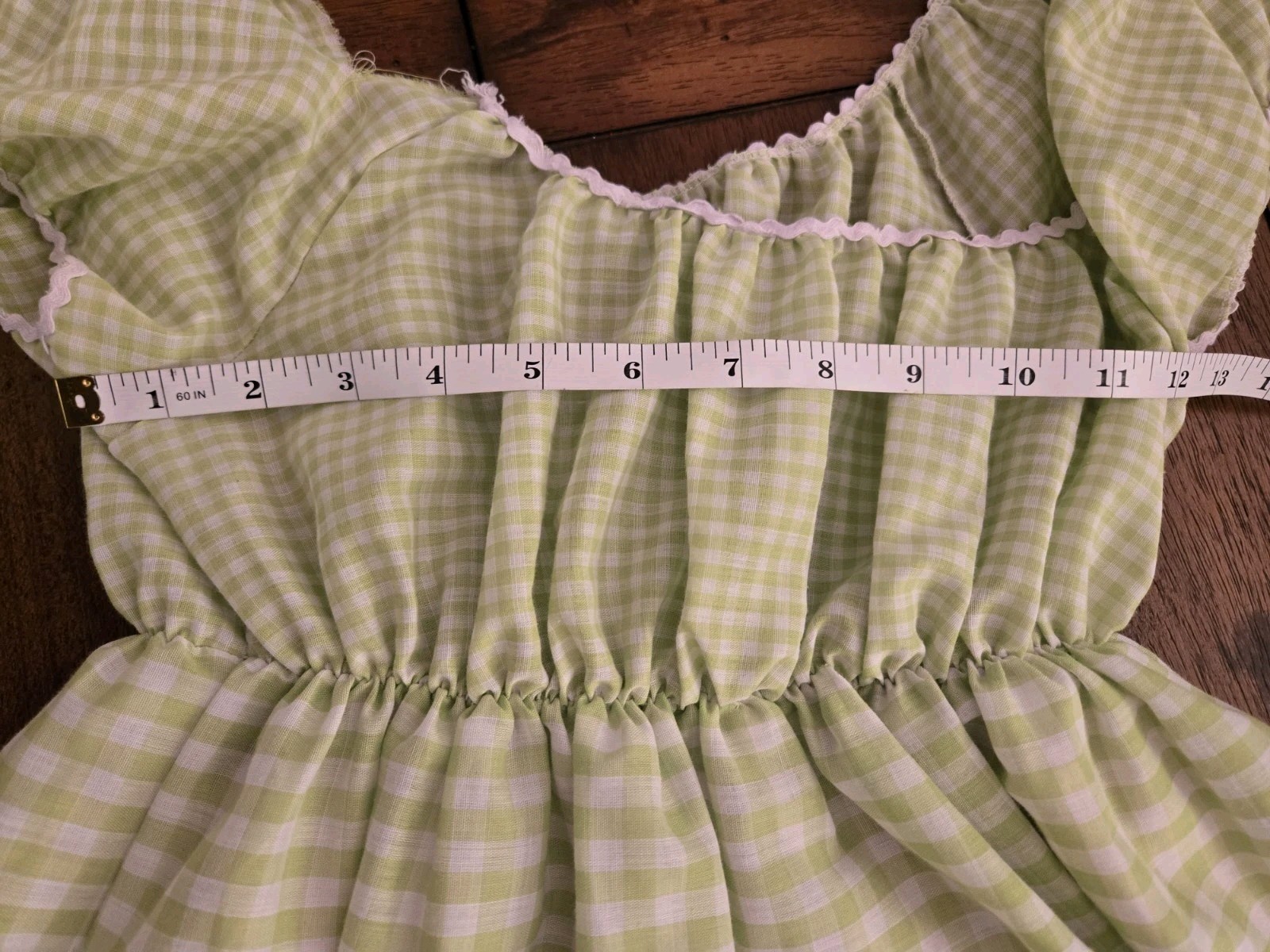 Old West Green Costume Dress Large