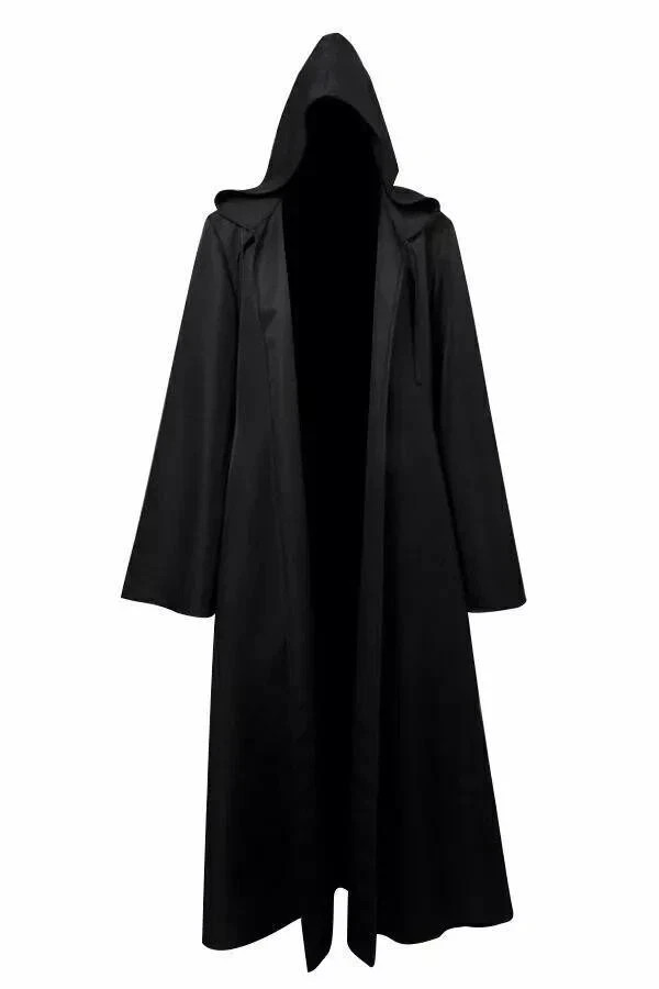 Jedi Hooded Cloak ONLY (BLACK) size M