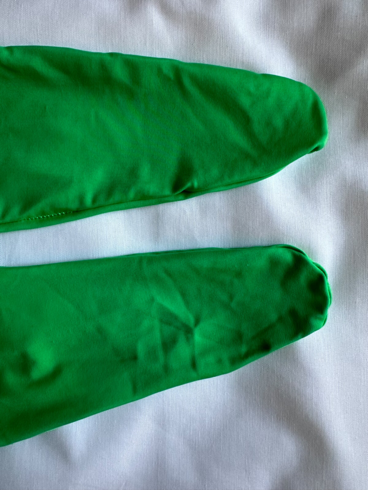 Green Chromakey Body Suit Full Foot & Glove w/Separate Mesh Face Hood Included