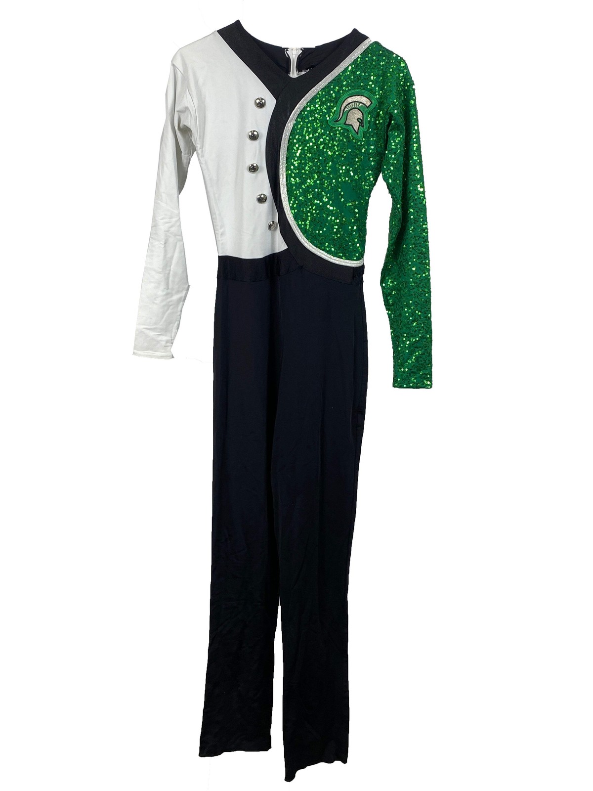 Spartan Marching Band Color Guard Uniform Unitard 2017-2023 Women’s Size Large