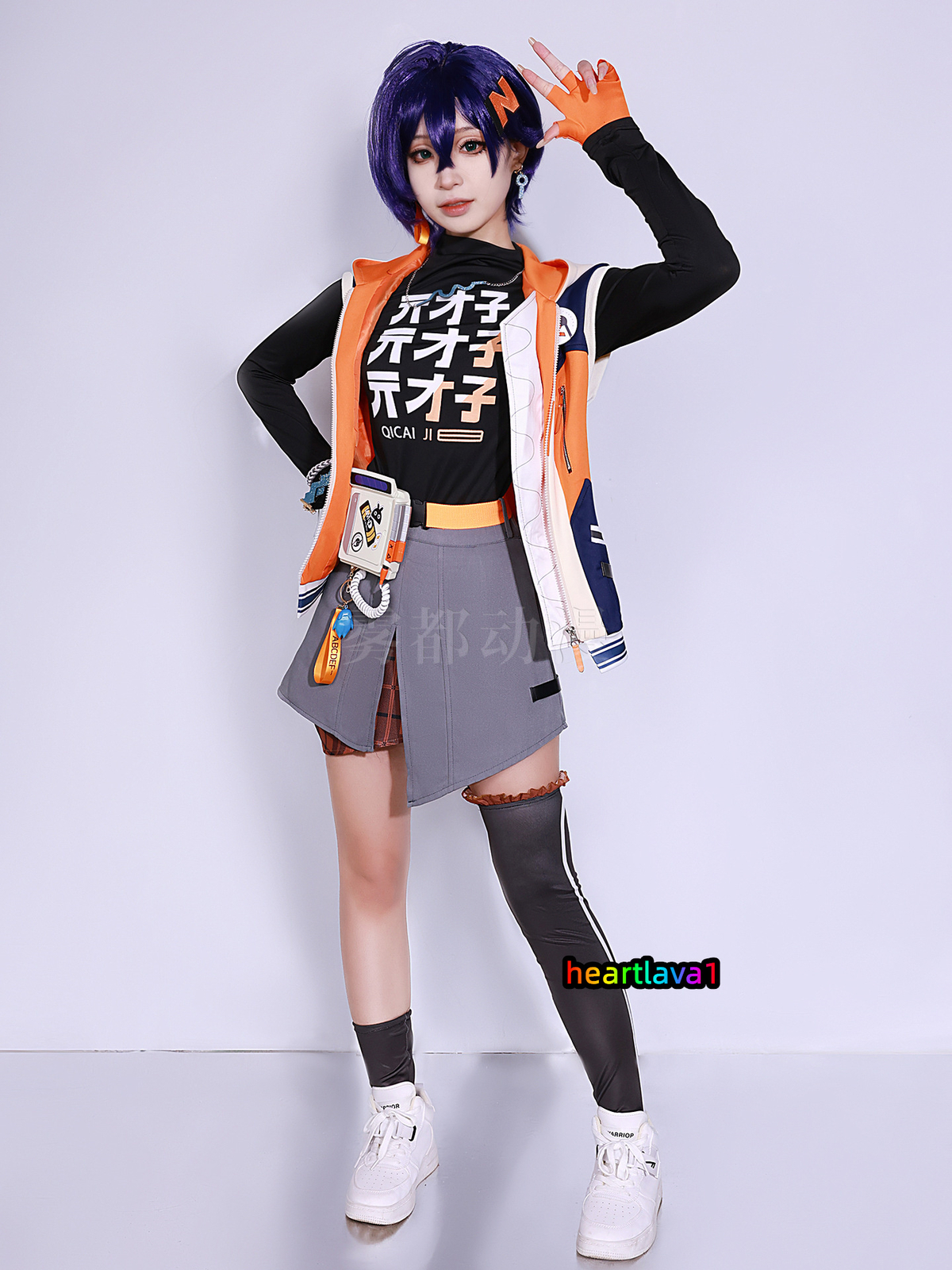 Zenless Zone Zero BELLE Uniform Suit Cosplay Costume Party Fullset Outfit Set