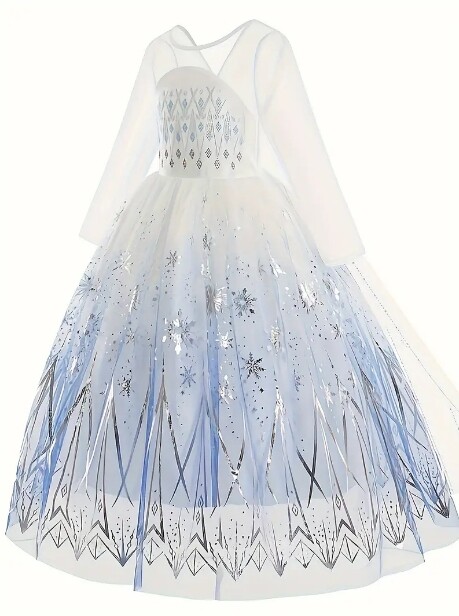 NEW Princess Elsa Frozen 2 Dress Girls Halloween Costume