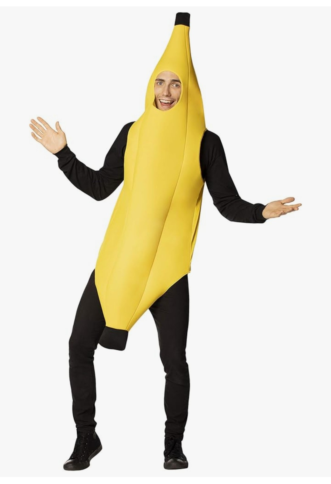 Banana Fruit Costume Adult Unisex One Size Plus (#120 @4)