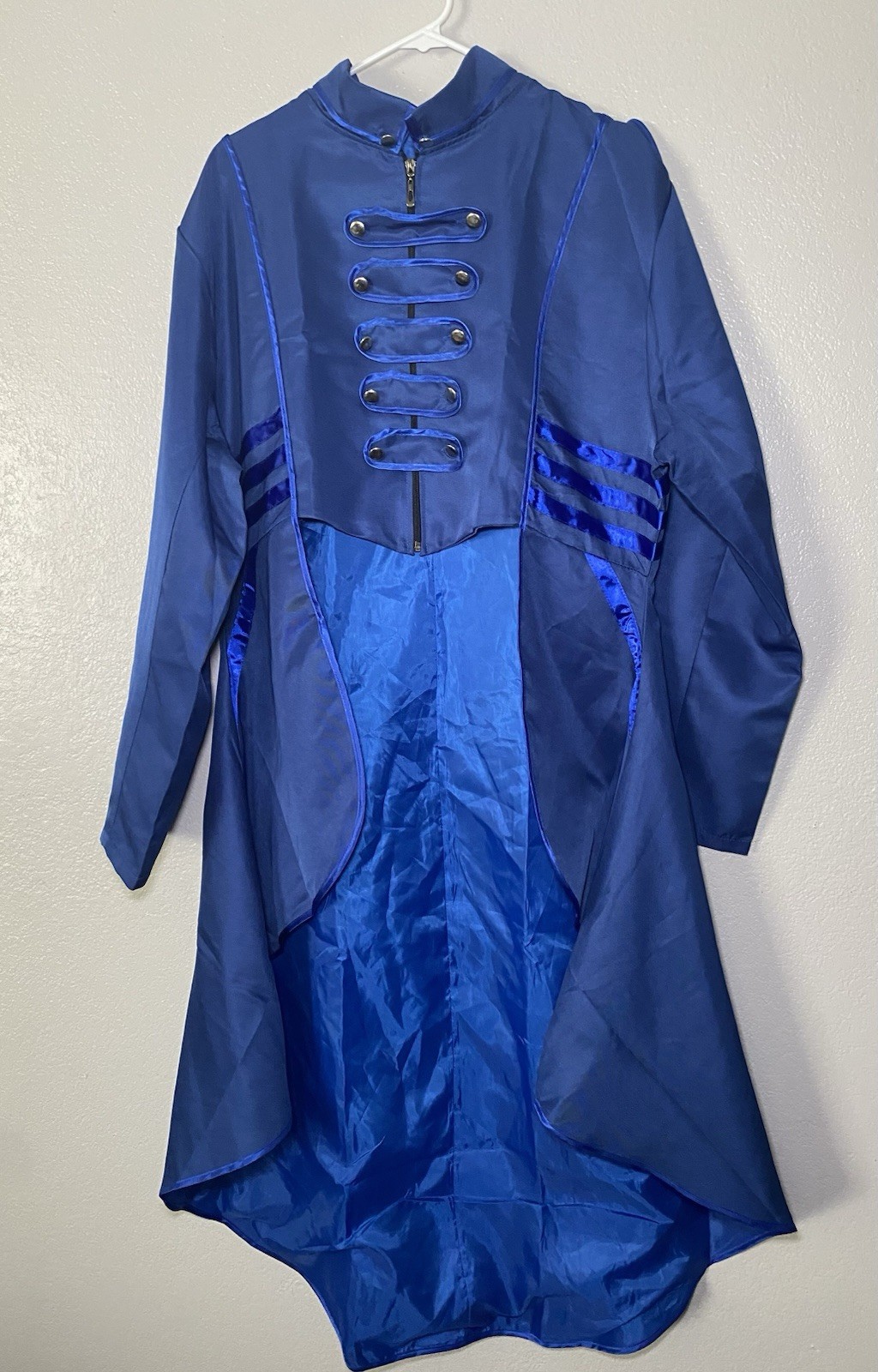 Women’s Long Tailcoat Gothic Halloween Steampunk Party Jacket 3XL Asian Size